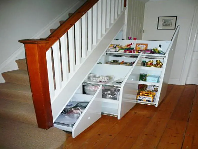 Under Stairs Closet Storage