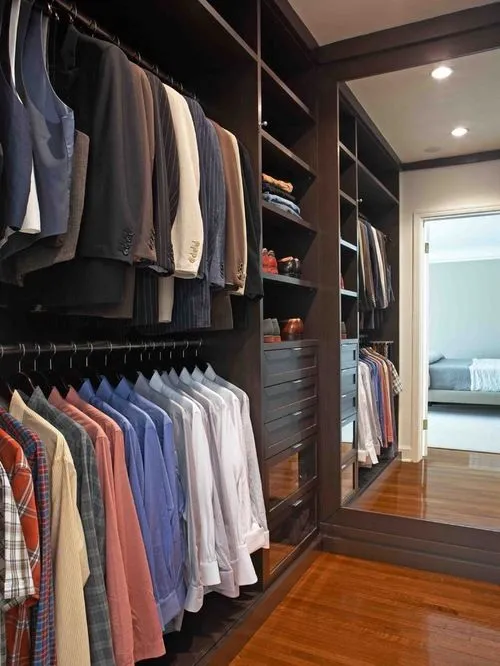 contemporary closet