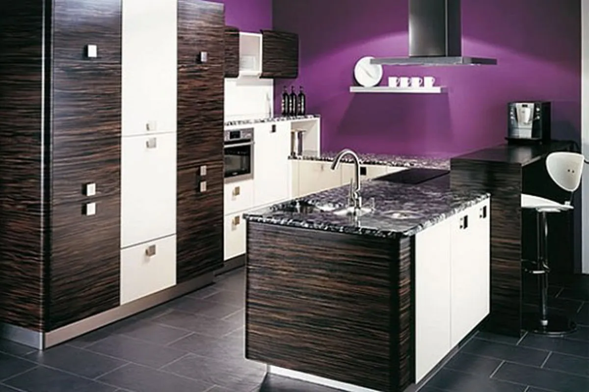 dark purple kitchen accessories