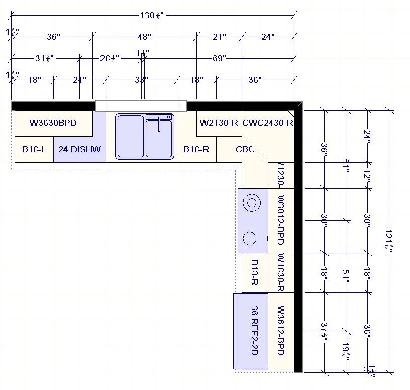 design your own kitchen layout