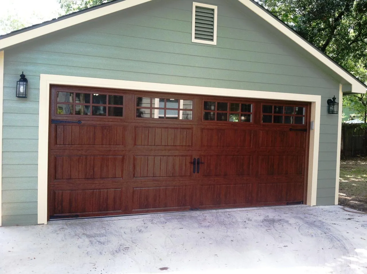 insulated garage door