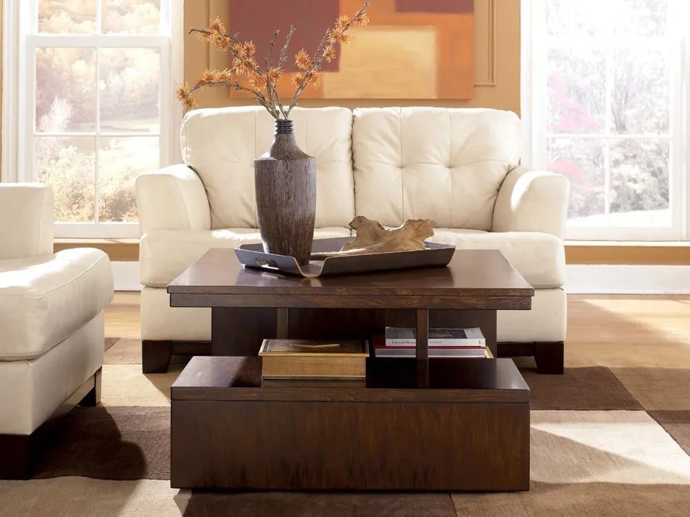 modern lift top coffee table