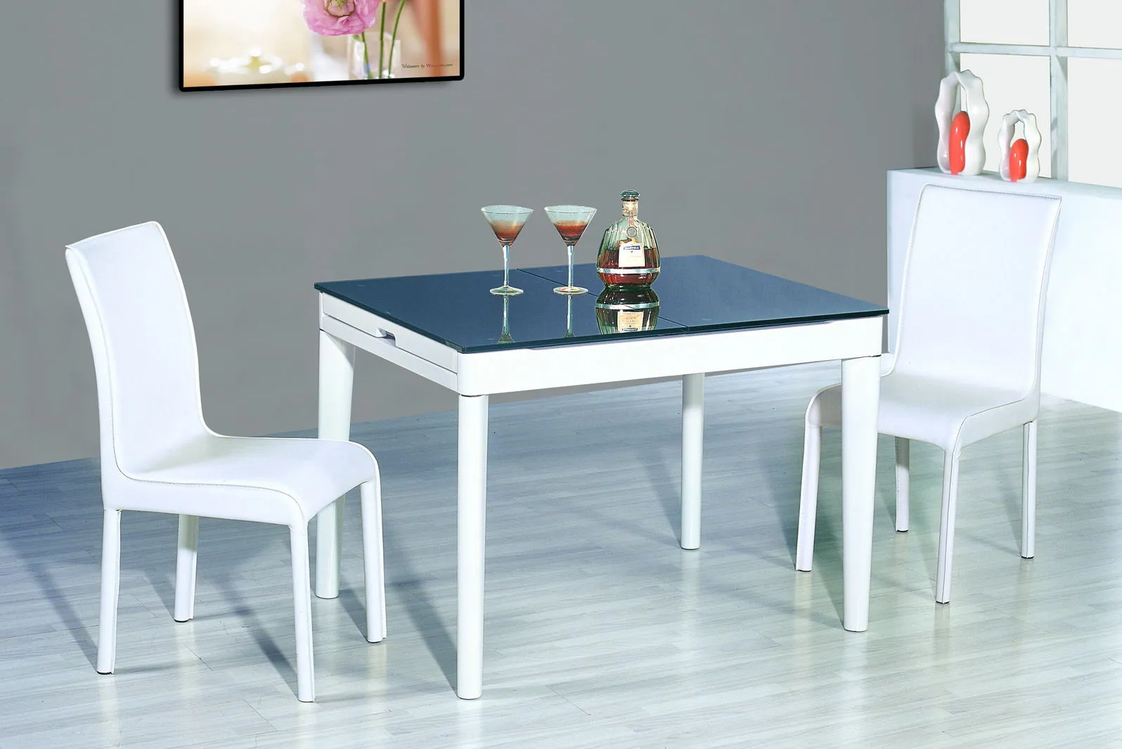 modern white dining room sets