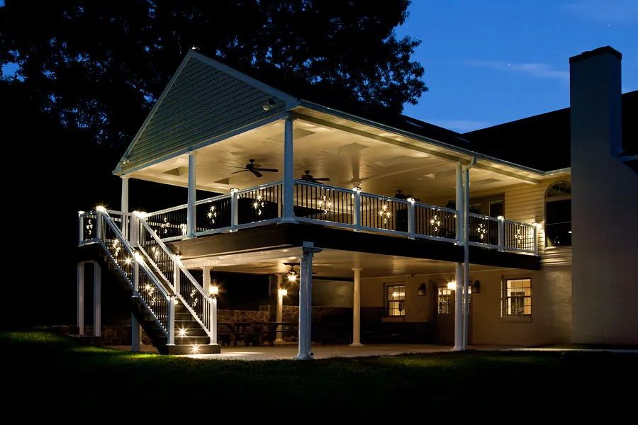 outdoor deck lighting