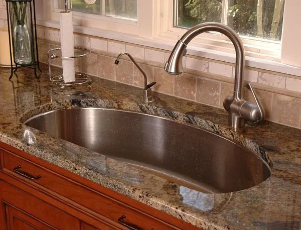 square undermount kitchen sink