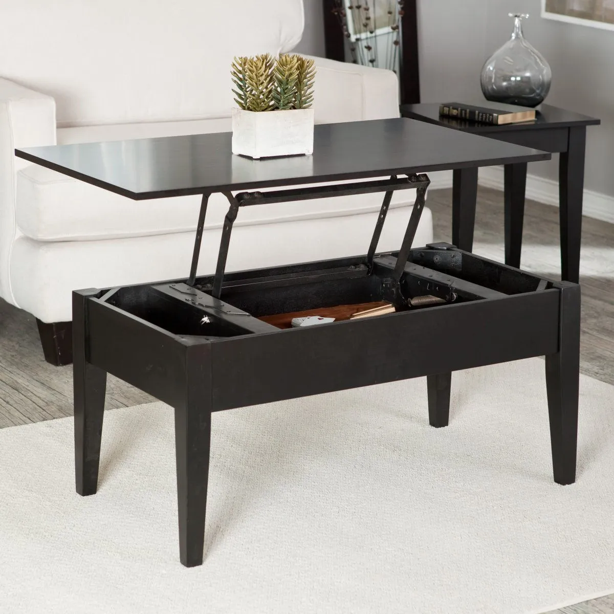turner lift top coffee table