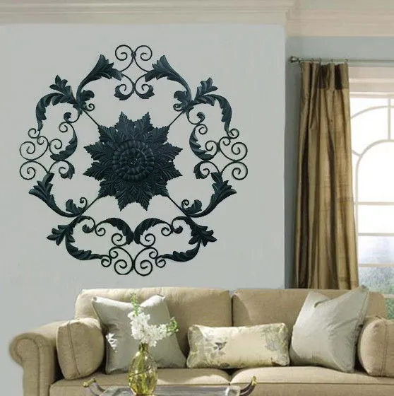 wrought iron wall art