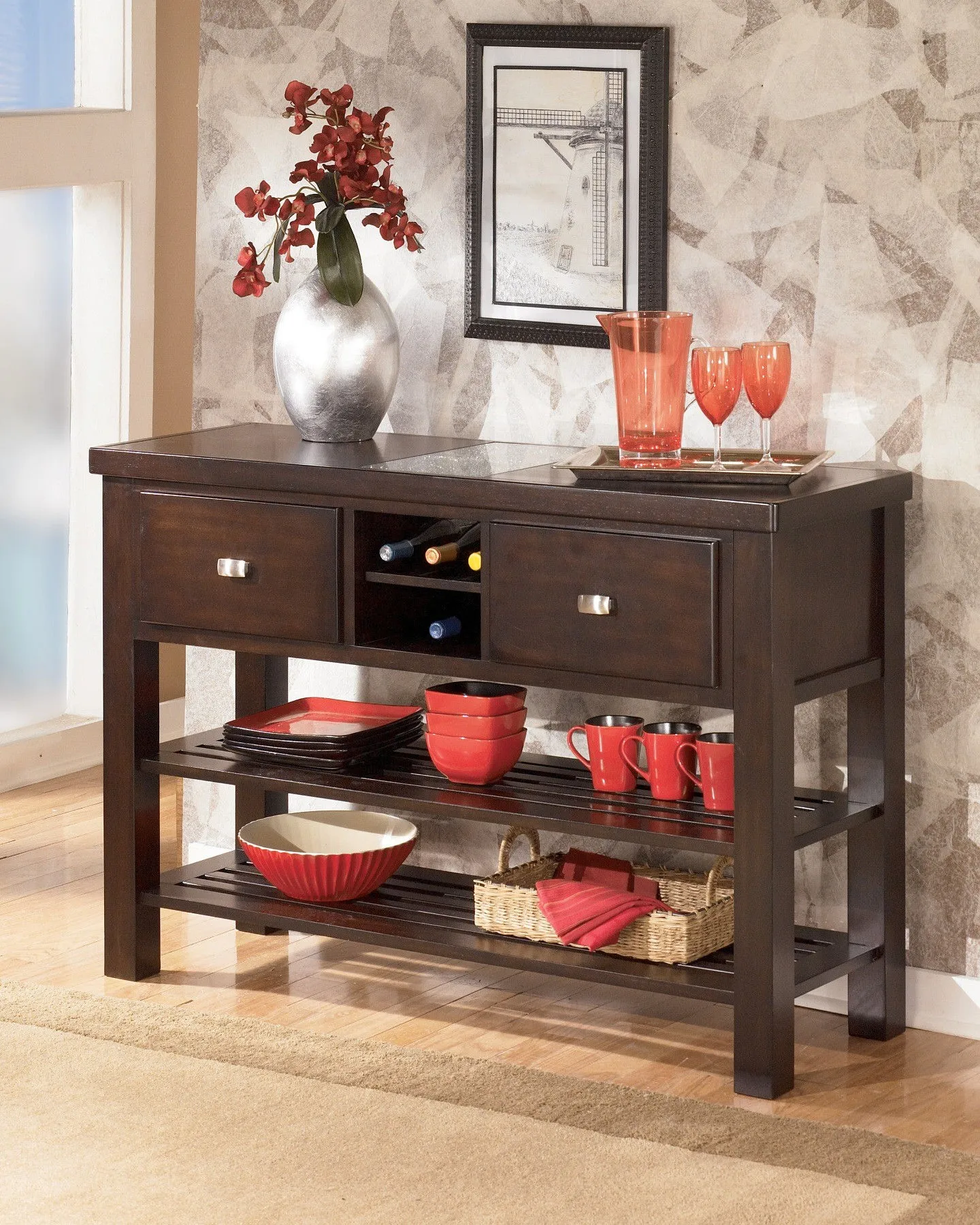 modern dining room buffet