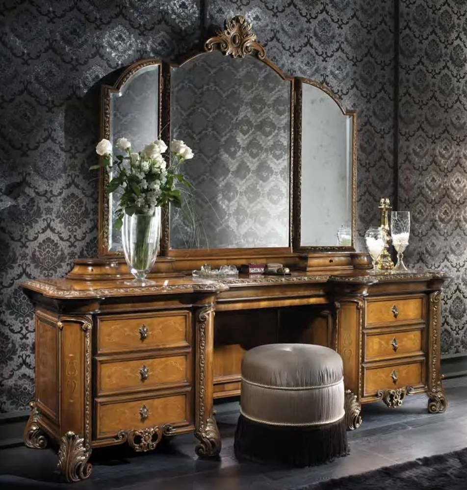 antique makeup vanity table