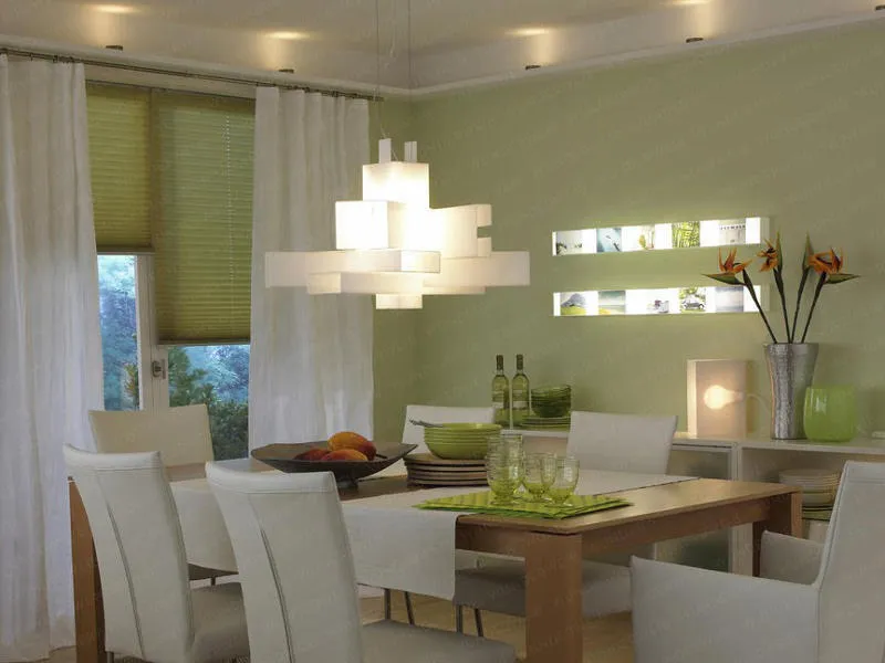 contemporary dining room lighting