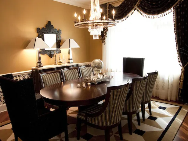 oak dining room set