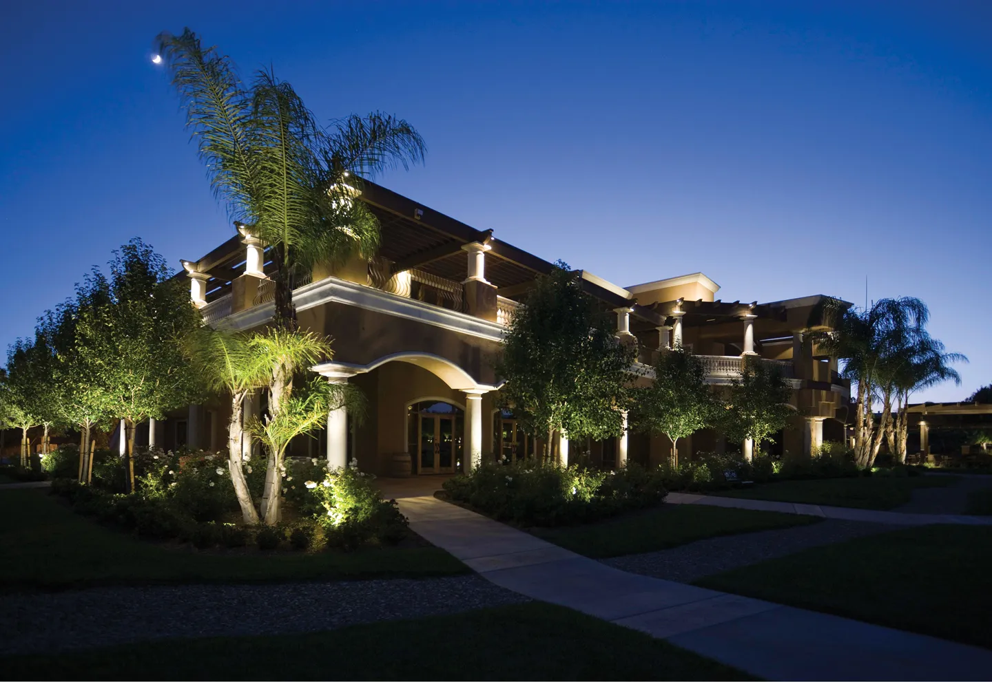 professional landscape lighting