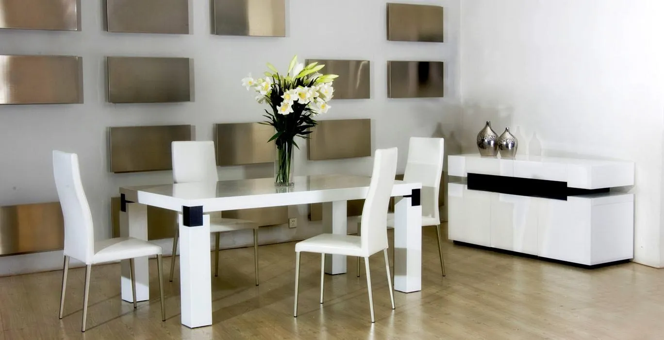 white kitchen table sets