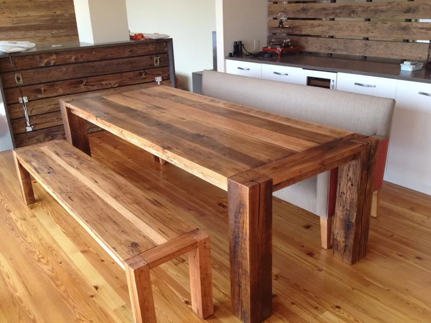 wood kitchen tables