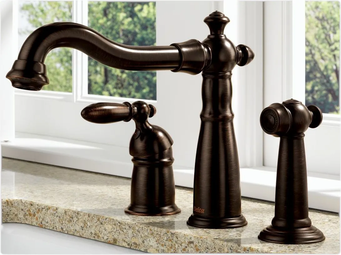 bronze kitchen faucets