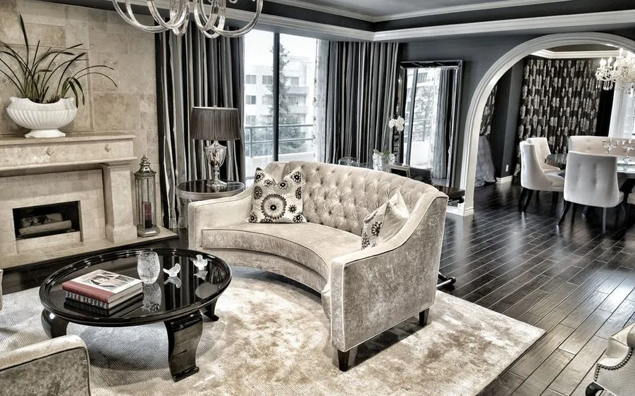 elegant luxury living room