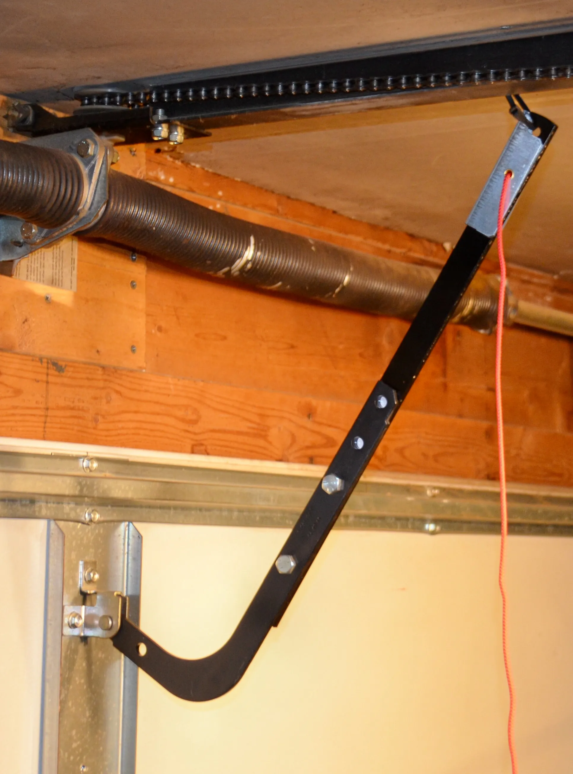 garage door spring adjustment