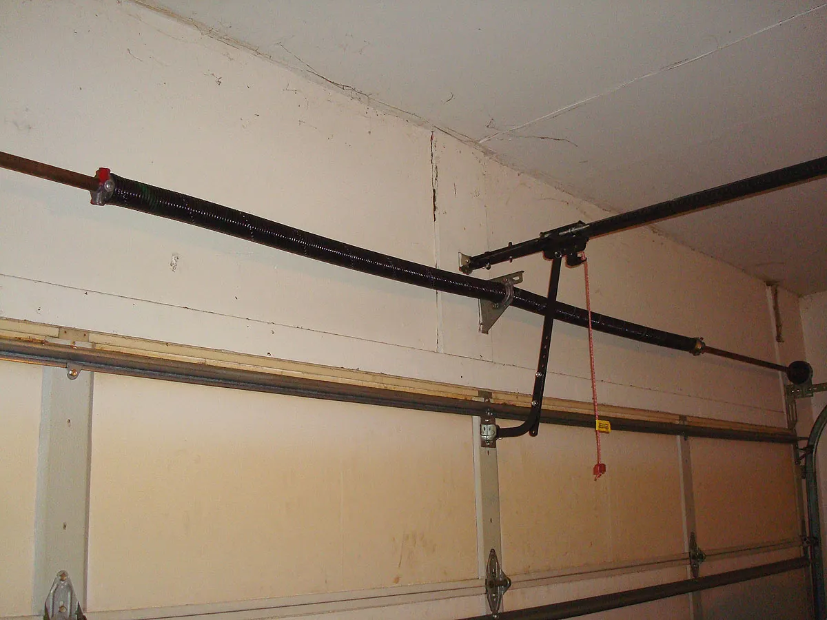 how to replace a garage door spring