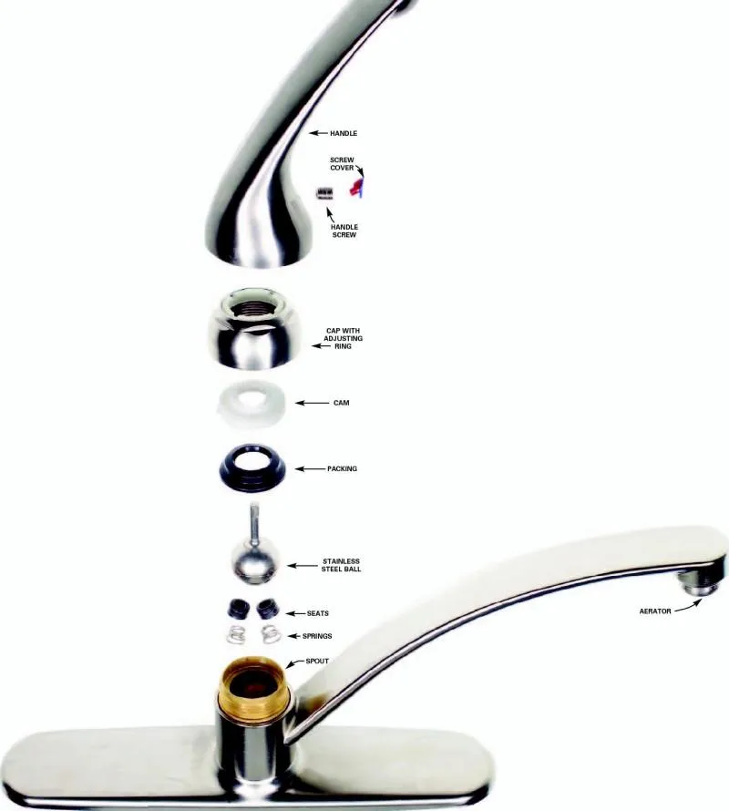 kitchen faucet parts