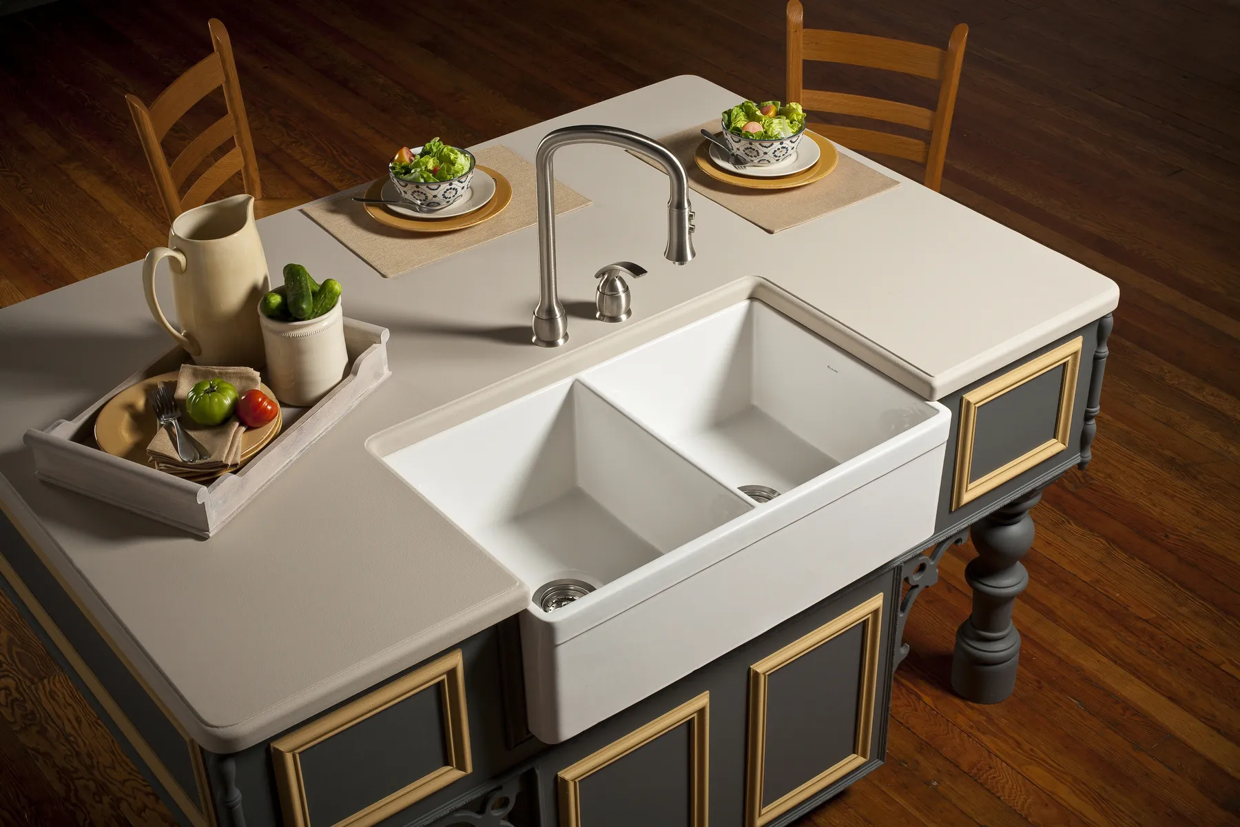 kitchen sinks and faucets