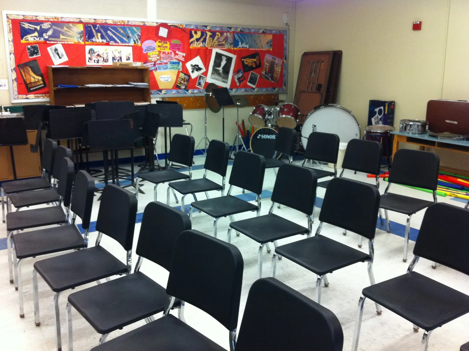 music classroom decorations