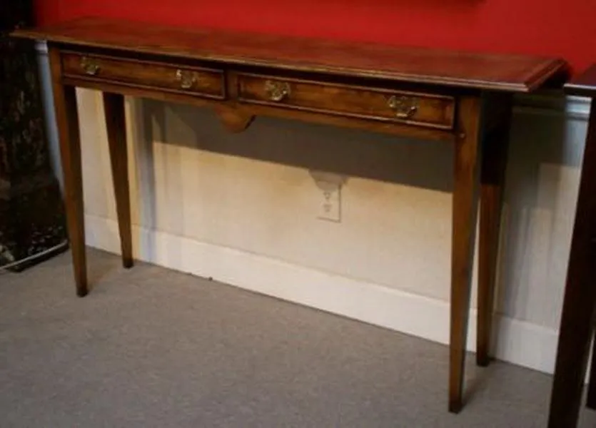 narrow sofa table