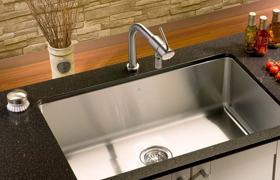 single bowl kitchen sink