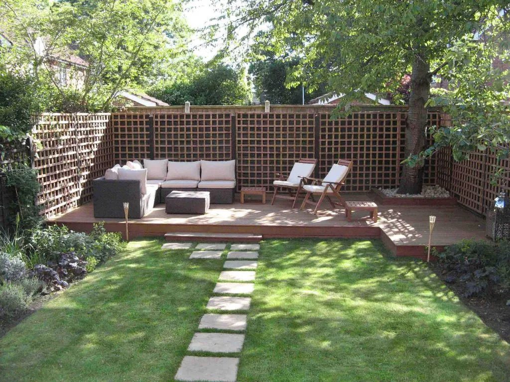 backyard garden design plans