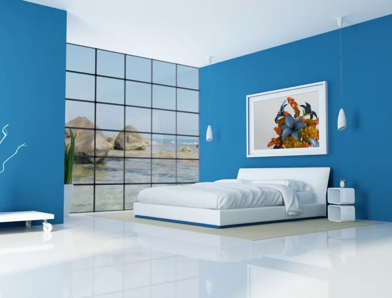 distressed blue bedroom furniture