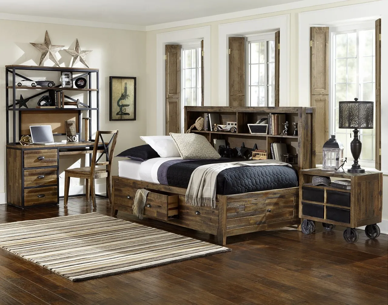 distressed ivory bedroom furniture