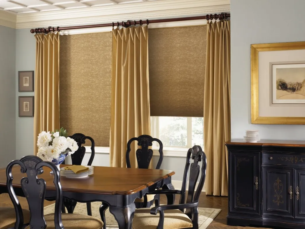 french country dining room window treatments