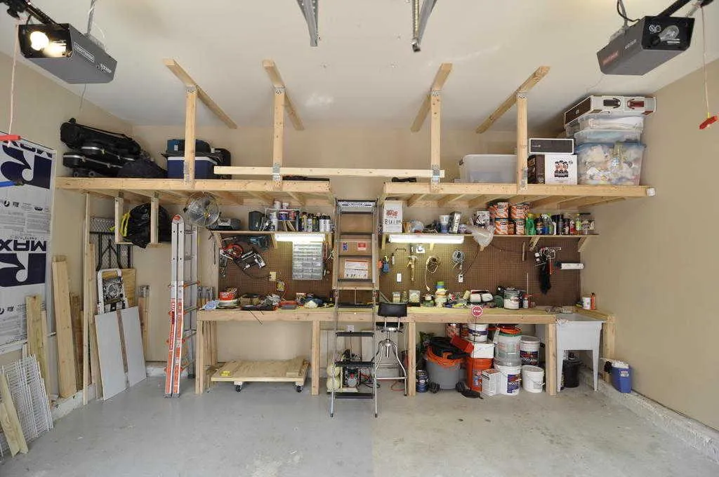 garage storage ideas overhead