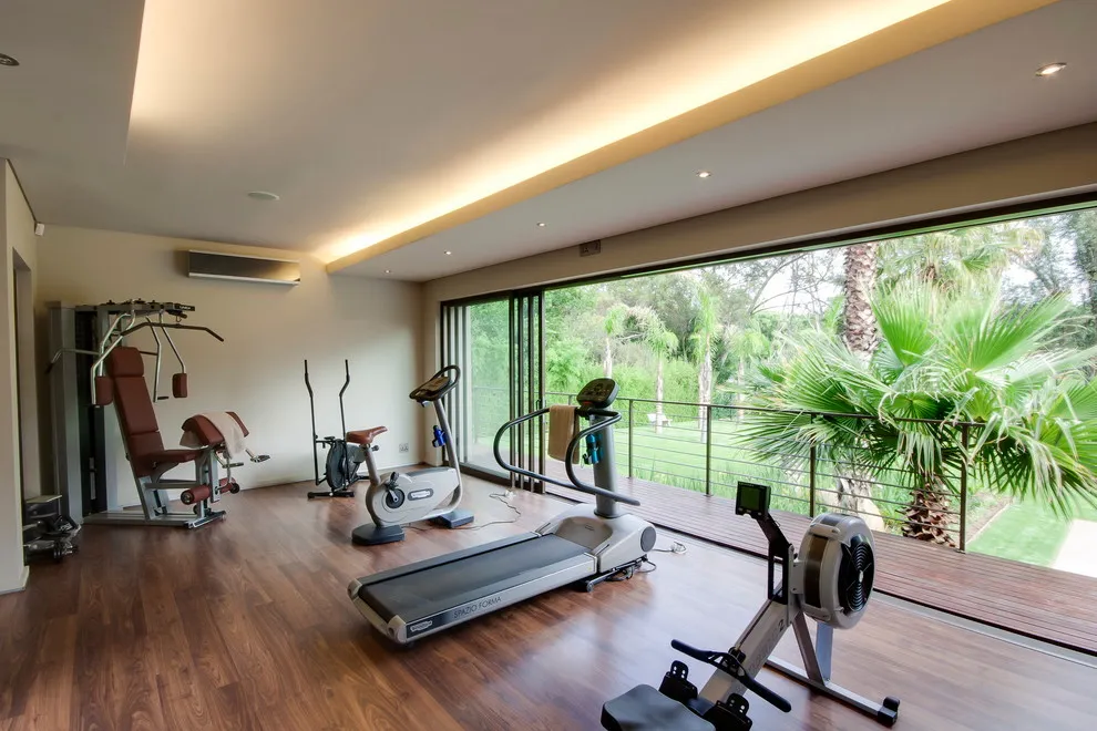 home gym decorating ideas photos