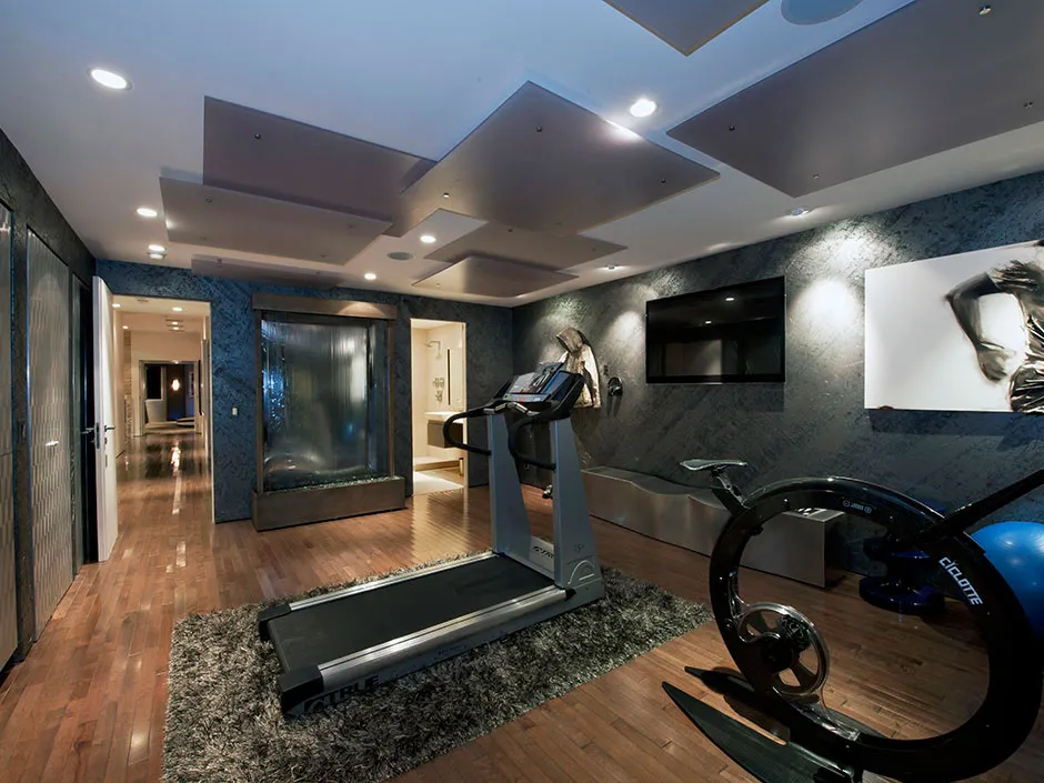 home gym decoration