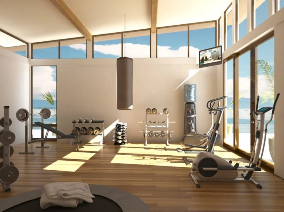 home gym room dimensions