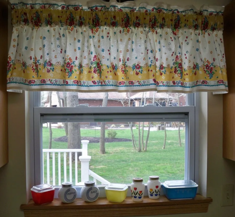 kitchen valances cheap