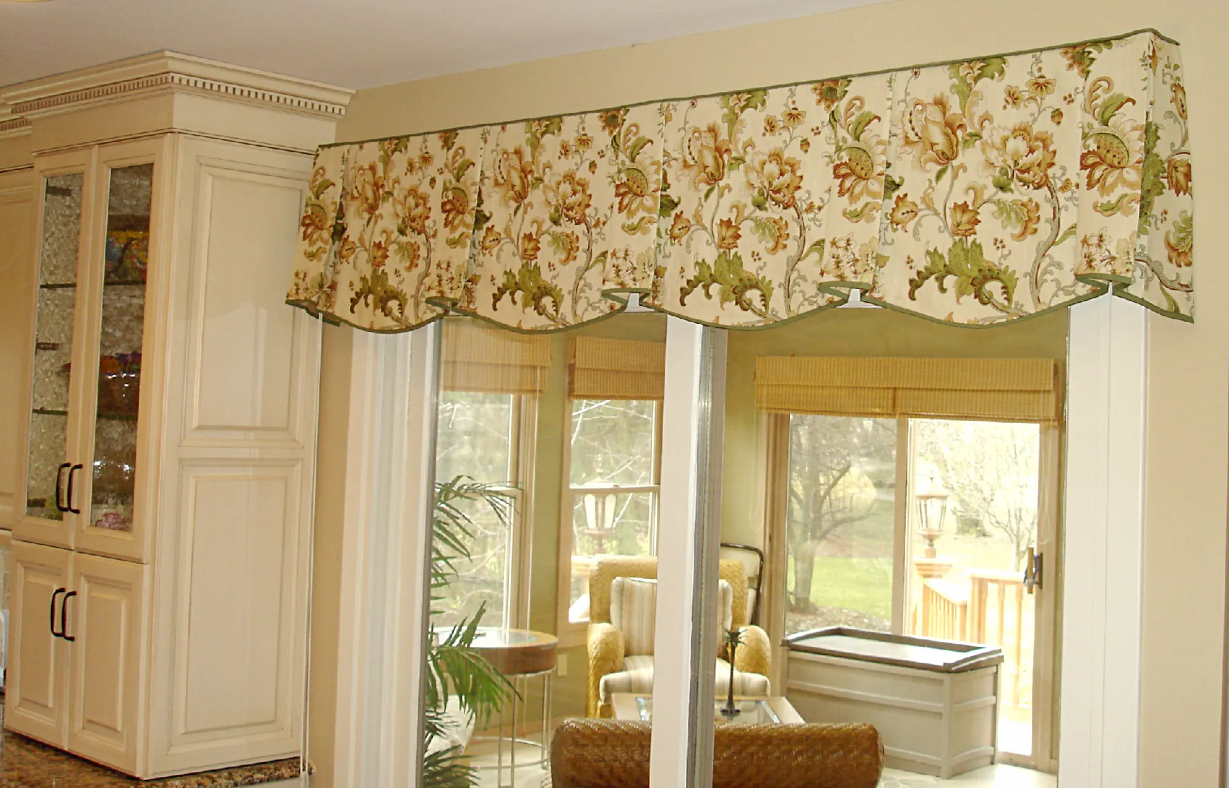 kitchen valances contemporary