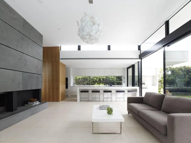minimalist living room apartment