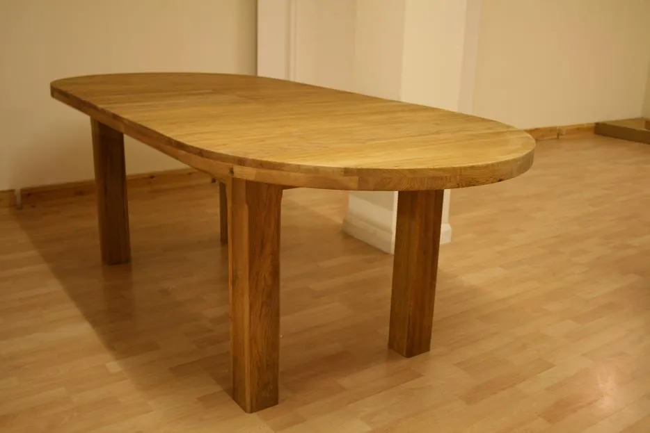 oval dining table calgary