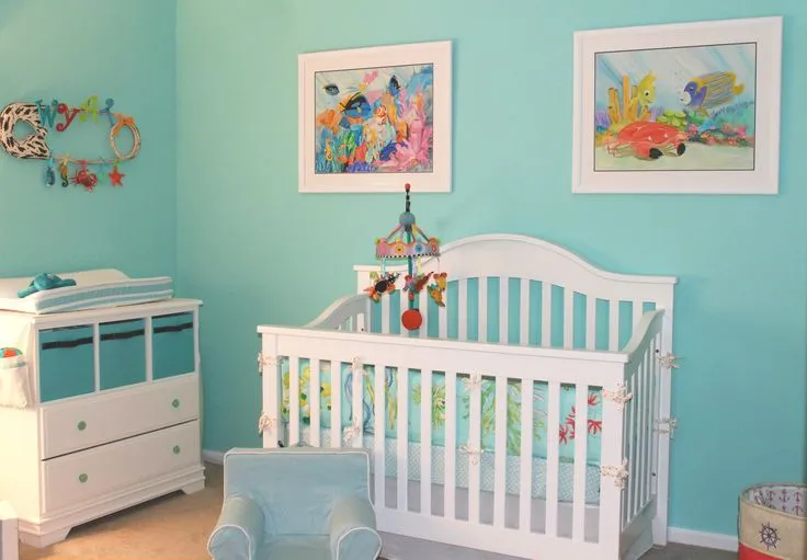 baby girl room ideas blue