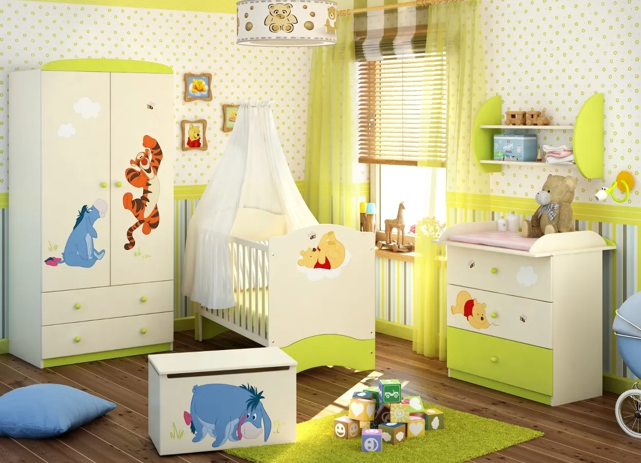 baby girl room ideas green