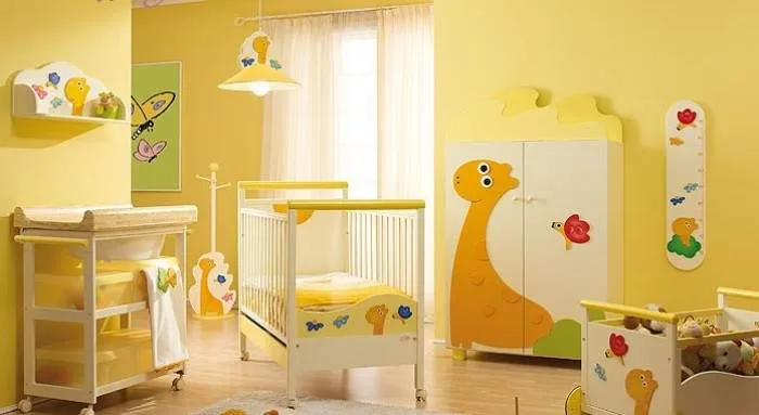 baby girl room ideas yellow