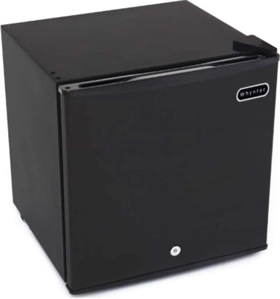 Whynter CUF-110B Energy Star 1.1 Cubic Feet Upright Lock, Black Freezer